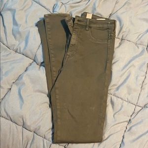 Dark Green Jeggings!